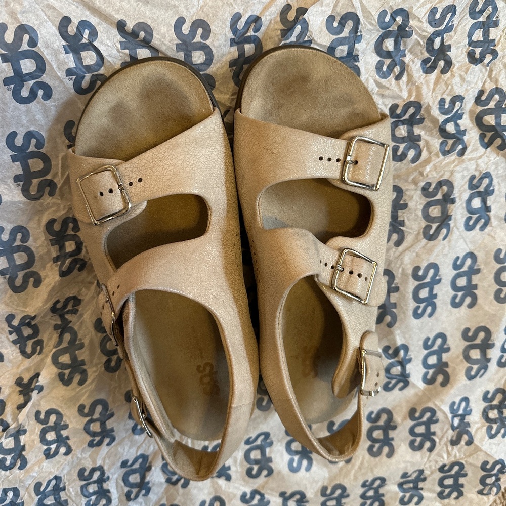 SAS Relaxed - Walking Sandal Color: Web Linen